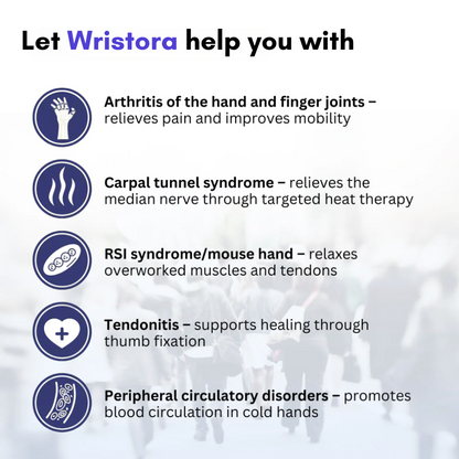 Wristora: EMS & Heat Therapy Band