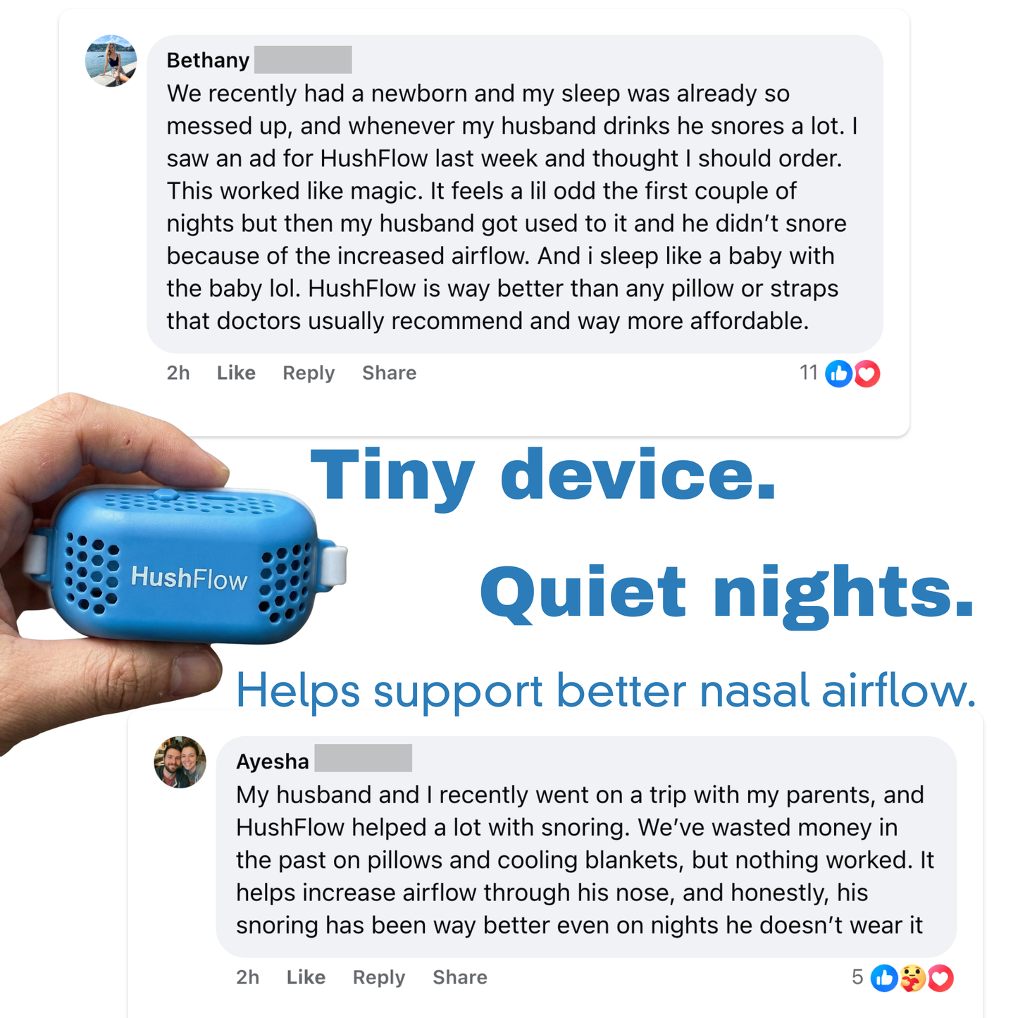 HushFlow Anti-Snoring