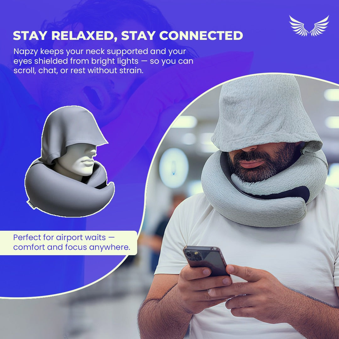 Napzy Hooded Neck Pillow