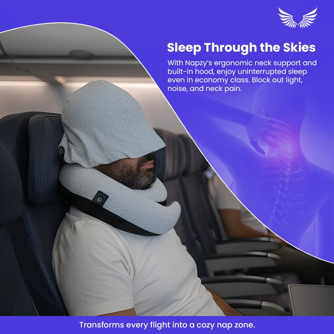 Napzy Hooded Neck Pillow