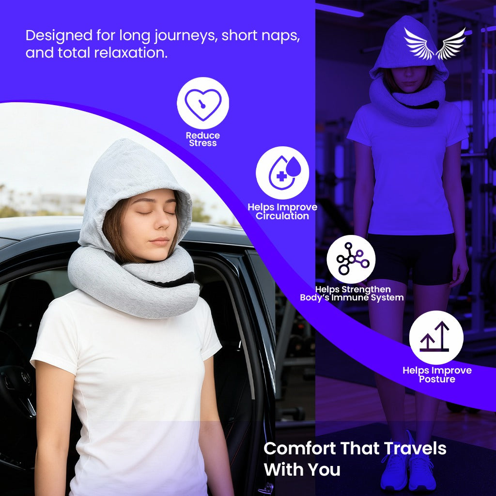 Napzy Hooded Neck Pillow
