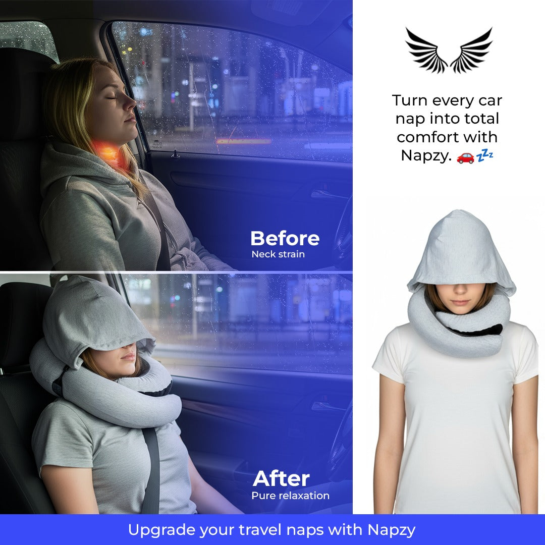 Napzy Hooded Neck Pillow